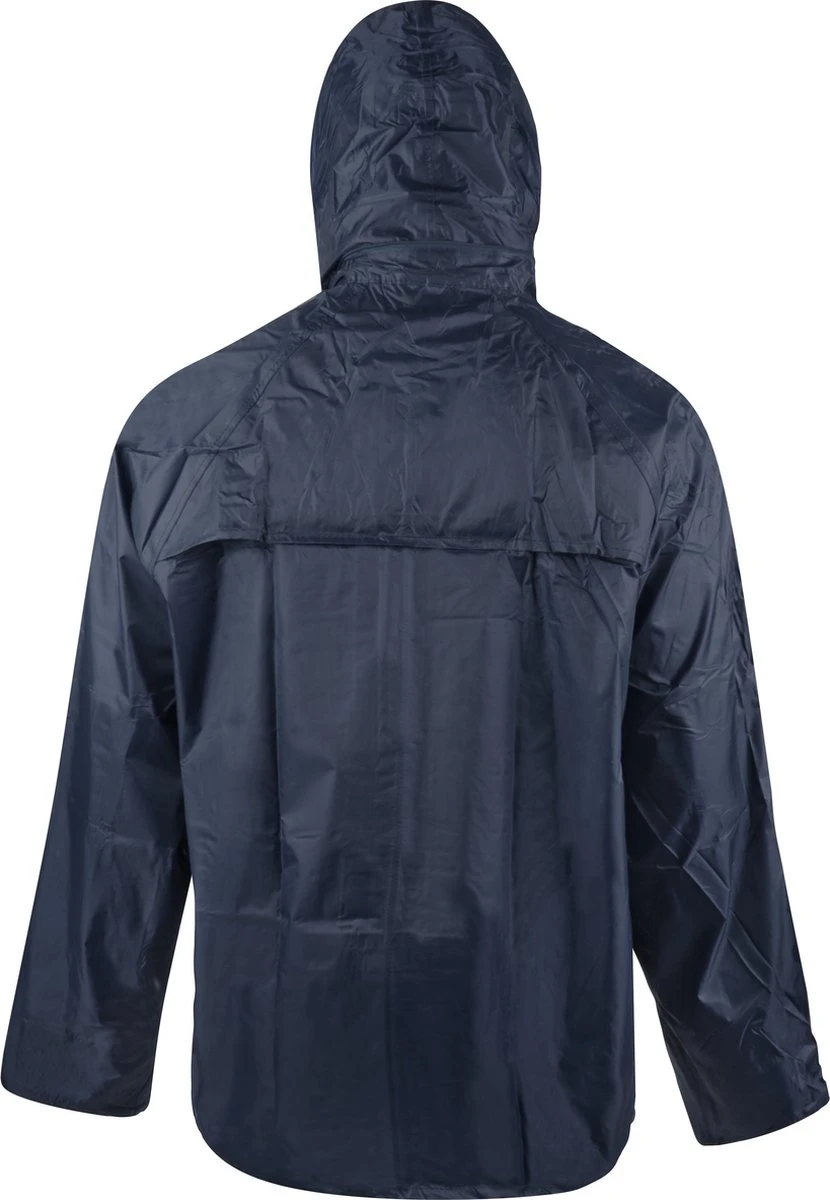 C-Line Regenpak Met Capuchon - Blauw - Reflecterend - Nieuw Model - Volwassen Maat M 13 C-Line Regenpak Met Capuchon - Blauw - Reflecterend - Nieuw Model - Volwassen Maat M – Image 13