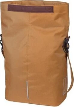 Basil City Fietsshopper - Enkele Fietstas - Camel Bruin - 16 Liter -Velo Pour Tous 833x1200 3
