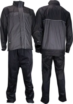 Ralka Regenpak - Intensive - Zwart/Antraciet - L