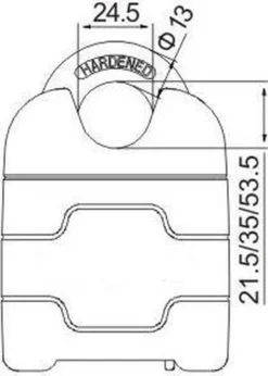 VINZ Makalu Motorslot / Kettingslot / Scooterslot ART 4 Gecertificeerd - 150 Cm Ketting - Dikte Schakels: 10,5mm -Velo Pour Tous 857x1200 3