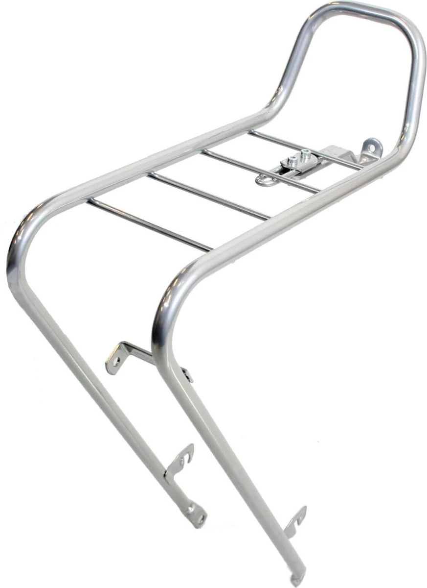 Steco Voordrager 28 Kroonboutbevestiging (zilver) - Fietsstoeltje 1 Steco Voordrager 28 Kroonboutbevestiging (zilver) - Fietsstoeltje