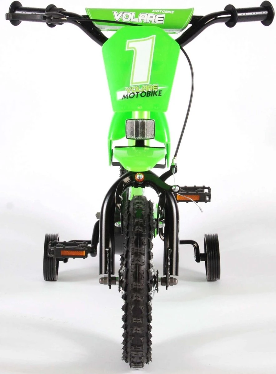 Volare Motobike Kinderfiets - Jongens - 12 Inch - Groen - 95% Afgemonteerd 10 Volare Motobike Kinderfiets - Jongens - 12 Inch - Groen - 95% Afgemonteerd – Image 10