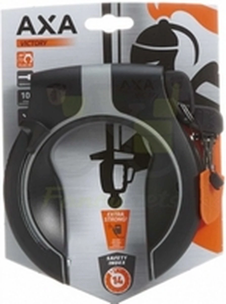 AXA Victory ART2 - Zwart / Zilver - Fietsslot - Kwaliteit 15 AXA Victory ART2 - Zwart / Zilver - Fietsslot - Kwaliteit – Image 15