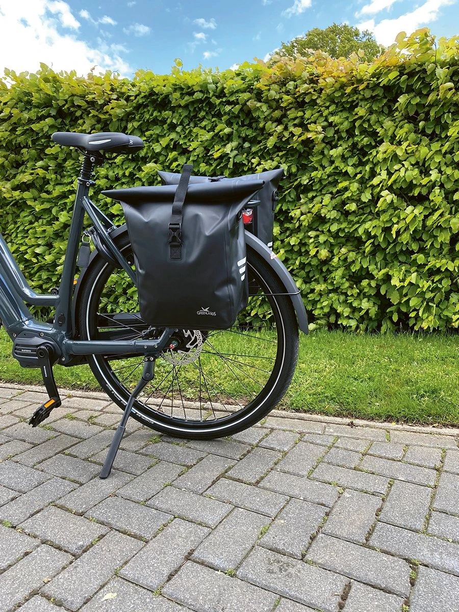 Greenlands Waterproof - Dubbele Fietstas - Waterdichte Fietstas - Handgrepen - Zwart - 46 Liter 5 Greenlands Waterproof - Dubbele Fietstas - Waterdichte Fietstas - Handgrepen - Zwart - 46 Liter – Image 5