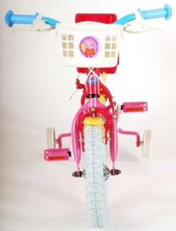 Volare Peppa Pig Kinderfiets - Meisjes - 12 Inch - Roze - 2 Handremmen -Velo Pour Tous 914x1200