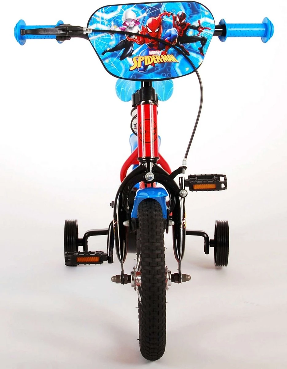 Volare Spider-Man Kinderfiets - Jongens - 12 Inch - Blauw/Rood 4 Volare Spider-Man Kinderfiets - Jongens - 12 Inch - Blauw/Rood – Image 4