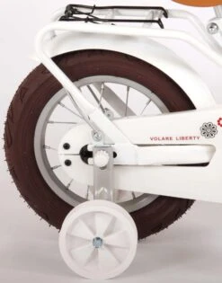 Volare Liberty Kinderfiets - Meisjes - 12 Inch - Wit - 95% Afgemonteerd -Velo Pour Tous 941x1200 1