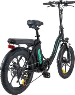 Hitway BK6 Elektrische Fiets | Opvouwbare E-bike | 20 Inch Fat Tire | 350W Motor | 10Ah | Zwart/Groen 13 Hitway BK6 Elektrische Fiets | Opvouwbare E-bike | 20 Inch Fat Tire | 350W Motor | 10Ah | Zwart/Groen -Velo Pour Tous 949x1200