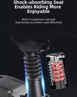 F-Wheel DYU A5 - Elektrische Vouwfiets - E Bike - 14 Inch - 7.5 Ah - 25km/u - Zwart -Velo Pour Tous 952x1200 1