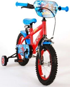 Volare Ultimate Spider-Man Kinderfiets - Jongens - 14 Inch - Rood/Blauw -Velo Pour Tous 962x1200