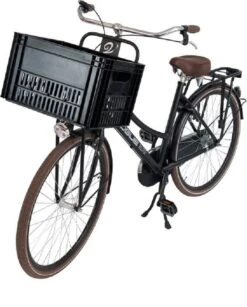 VWP Fietskrat - Kunststof - 40 Liter - Zwart 4 VWP Fietskrat - Kunststof - 40 Liter - Zwart -Velo Pour Tous 967x1200 5