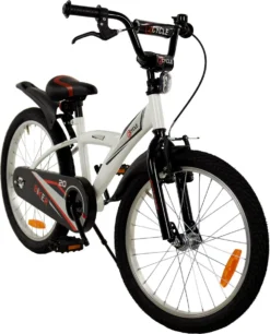 2Cycle Biker Kinderfiets - 20 Inch - Wit - Jongensfiets 11 2Cycle Biker Kinderfiets - 20 Inch - Wit - Jongensfiets -Velo Pour Tous 968x1200